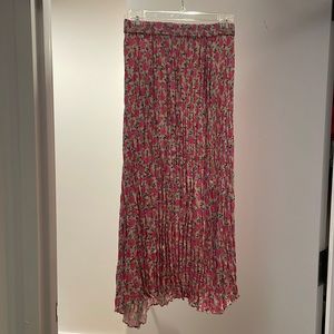 Lovely Flower print pleats skirt🤩💞😍